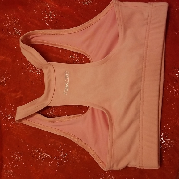 REEBOK SPORTS BRA (pink) sz small - Picture 4 of 7